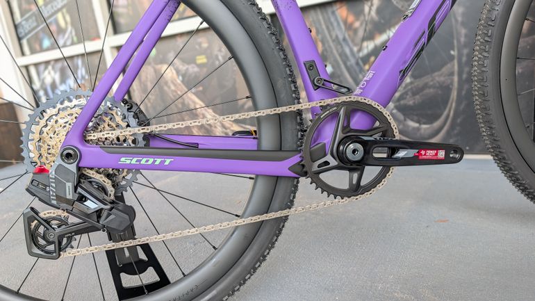 Used Scott Addict Gravel 20 2026 2026 Road & Gravel, Purple — image 3 of 8