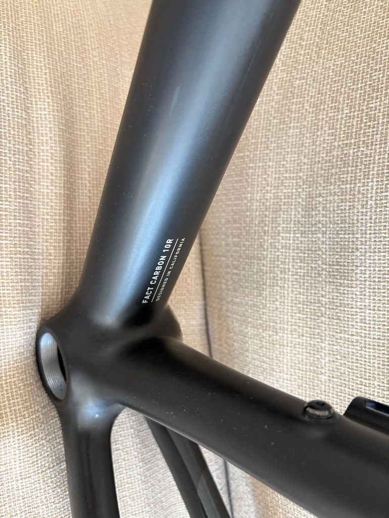 Used Specialized Aethos Frameset - FACT 10r Carbon 2023 Frameset 2023 Road & Gravel, Black — image 3 of 8
