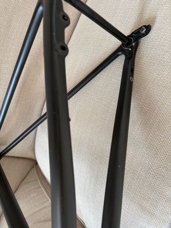 Used Specialized Aethos Frameset - FACT 10r Carbon 2023 Frameset 2023 Road & Gravel, Black — image 4 of 8
