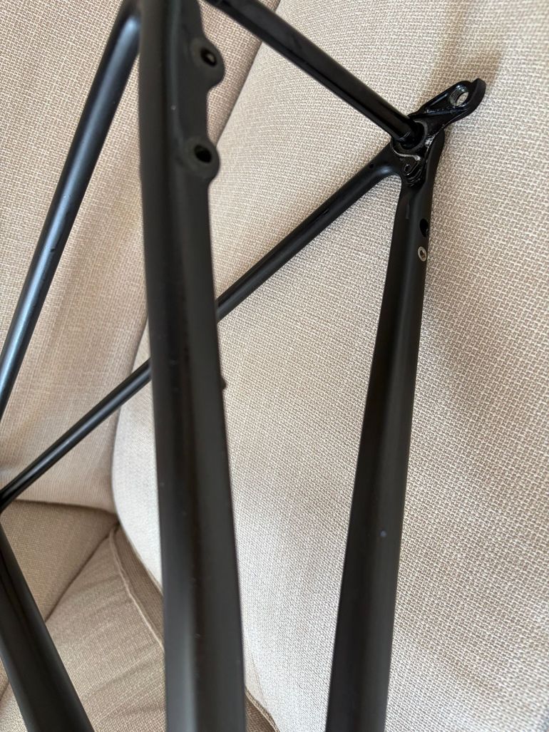 Used Specialized Aethos Frameset - FACT 10r Carbon 2023 Frameset 2023 Road & Gravel, Black — image 4 of 8