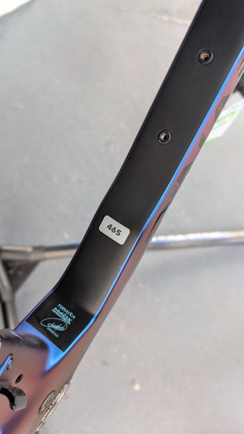Used Pinarello DOGMA F DURA ACE Di2 2025 Frameset 2025 Road & Gravel, Blue — image 4 of 5