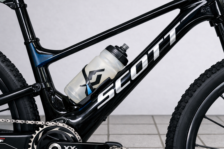Used Scott Spark RC SL 2025 2025 Mountainbike, Blue, 29 — image 4 of 6