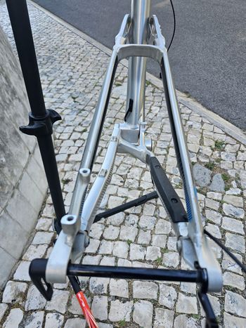 Gebrauchtes Canyon Spectral AL 6.0 2017 Frameset 2017 Mountainbike, Hellgrau — Bild 2 von 13
