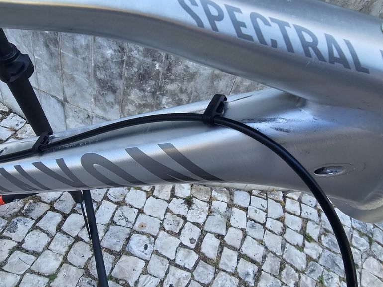 Gebrauchtes Canyon Spectral AL 6.0 2017 Frameset 2017 Mountainbike, Hellgrau — Bild 7 von 13