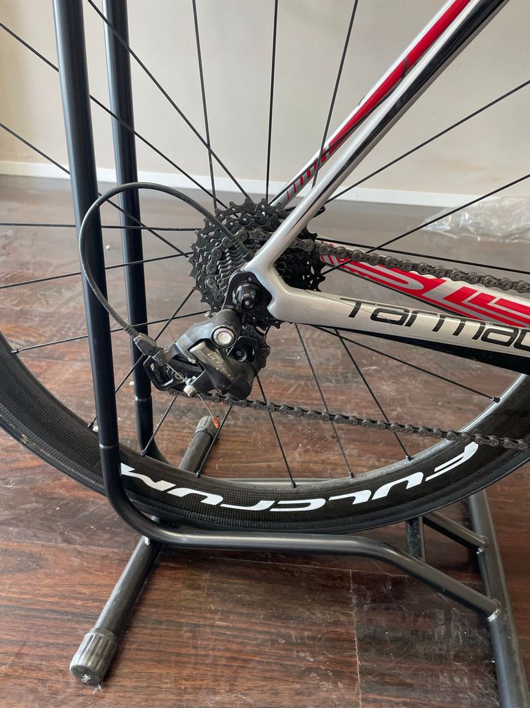 Used Specialized Tarmac SL4 Comp Ultegra 2014 2014 Road & Gravel, Light Gray — image 6 of 8