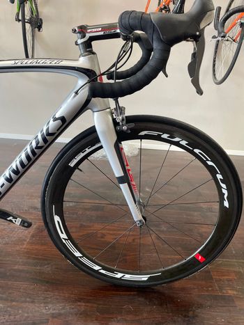 Used Specialized Tarmac SL4 Comp Ultegra 2014 2014 Road & Gravel, Light Gray — image 4 of 8