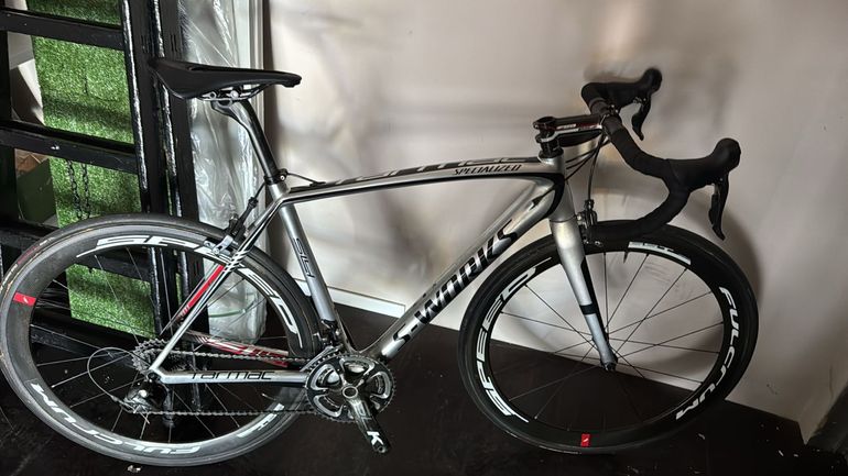 Used Specialized Tarmac SL4 Comp Ultegra 2014 2014 Road & Gravel, Light Gray — image 1 of 8
