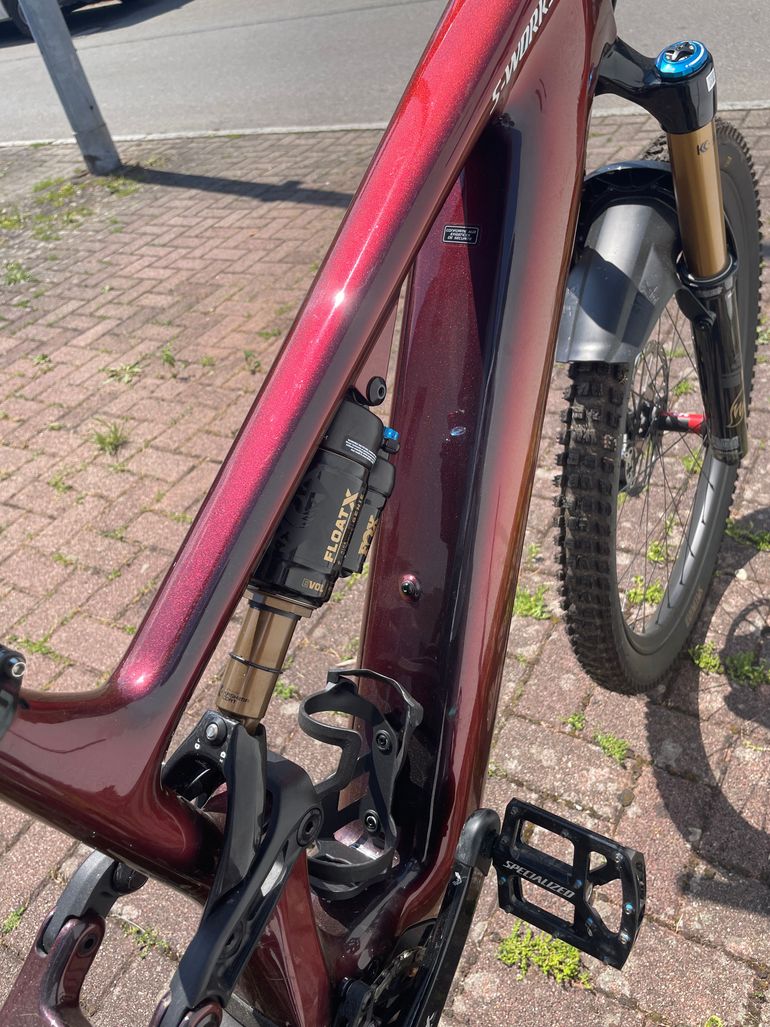 Used Specialized S-Works Turbo Levo - SRAM XX T-Type 2024 2024 Mountainbike, Red, 29, 27.5 — image 2 of 7