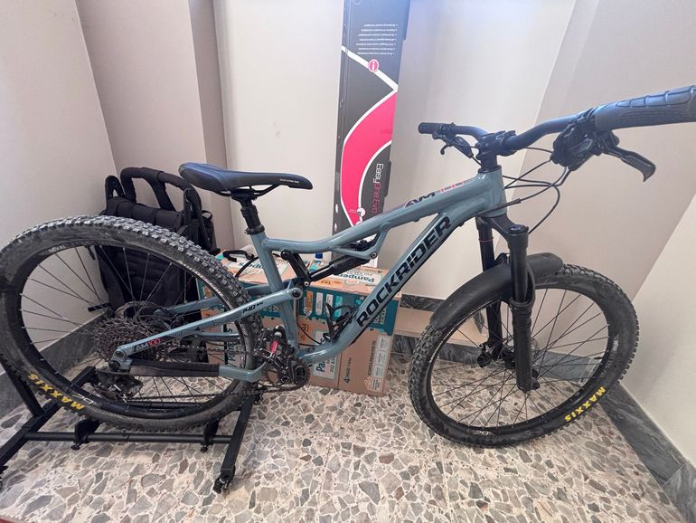 Used ROCKRIDER Full suspension SRAM GX 2019 Mountainbike, Blue, 29 — image 1 of 17