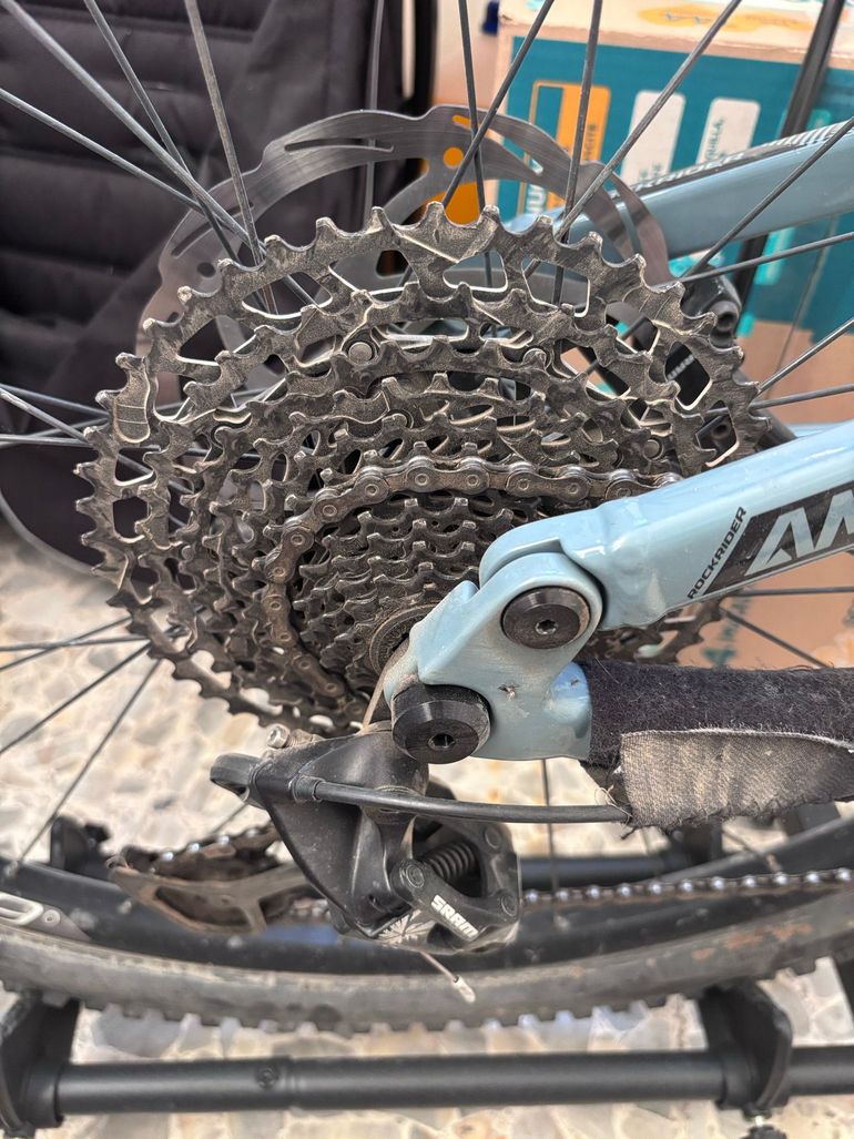 Used ROCKRIDER Full suspension SRAM GX 2019 Mountainbike, Blue, 29 — image 6 of 17
