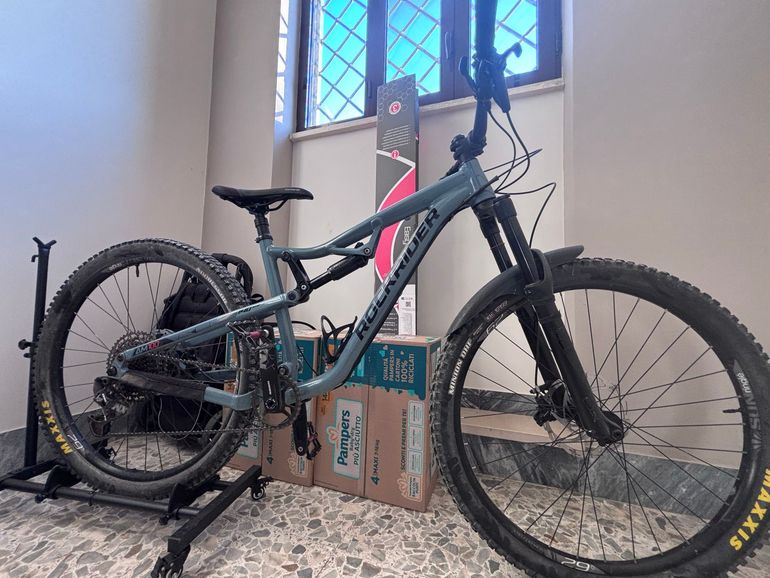 Used ROCKRIDER Full suspension SRAM GX 2019 Mountainbike, Blue, 29 — image 2 of 17