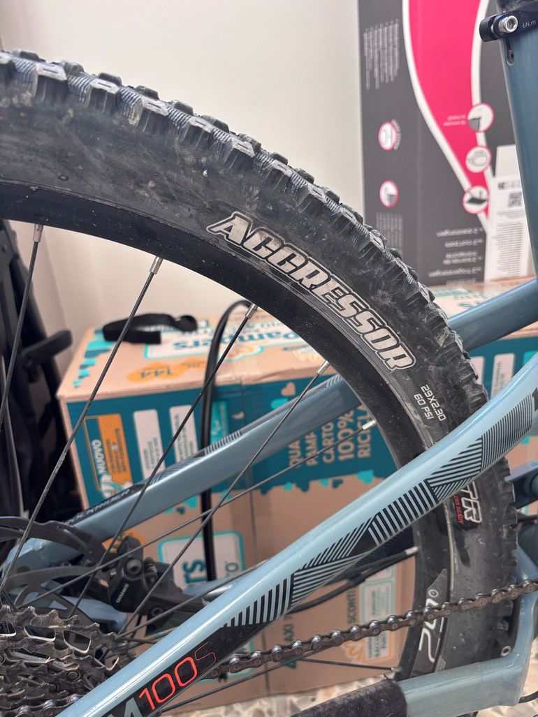 Used ROCKRIDER Full suspension SRAM GX 2019 Mountainbike, Blue, 29 — image 4 of 17