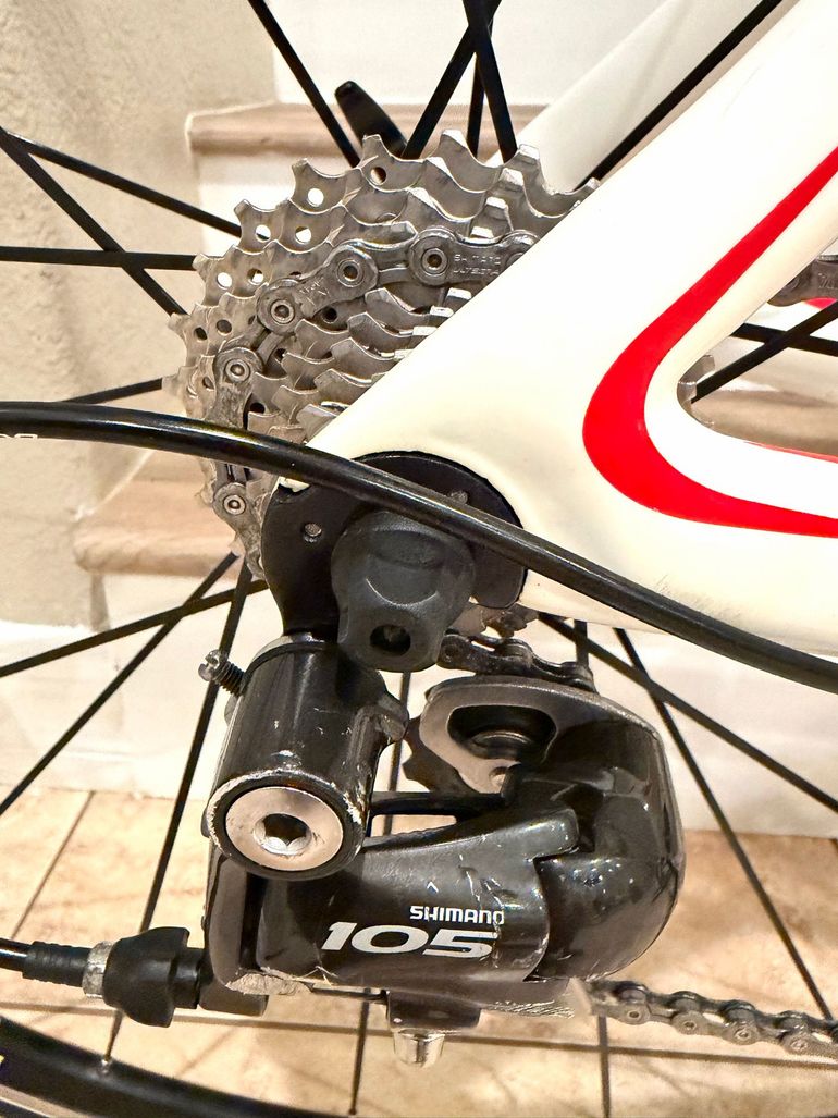 Used Cannondale Slice Shimano 105 2014 Road & Gravel, White — image 4 of 19