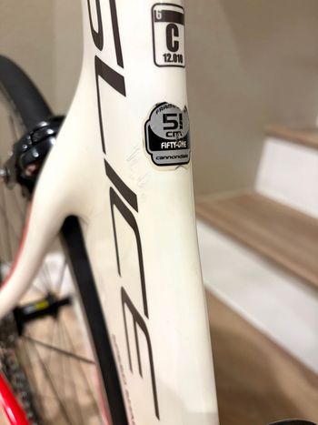 Used Cannondale Slice Shimano 105 2014 Road & Gravel, White — image 13 of 19