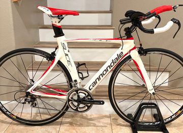 Used Cannondale Slice Shimano 105 2014 Road & Gravel, White — image 10 of 19