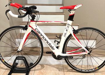 Used Cannondale Slice Shimano 105 2014 Road & Gravel, White — image 2 of 19