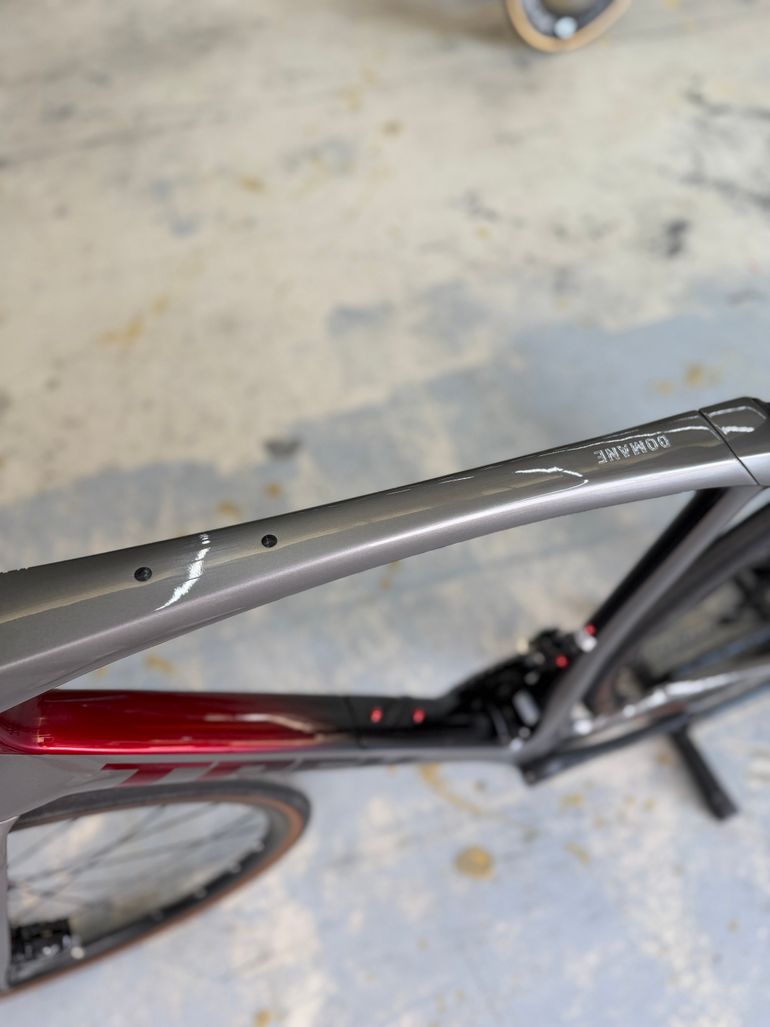 Used Trek Domane SL 5 Gen 4 2023 2023 Road & Gravel, Light Gray — image 23 of 24