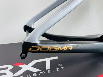 Used Pinarello Dogma F J102 Molten Sand 430 Frameset 2027 Road & Gravel, Light Gray — image 5 of 6