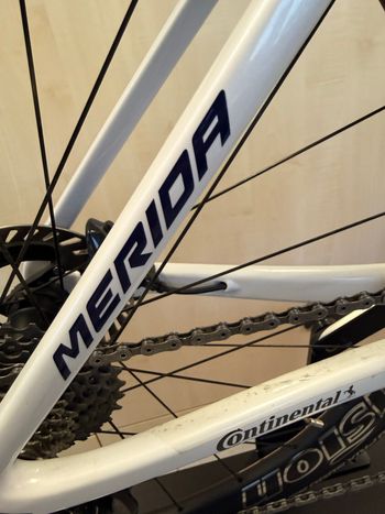 Used Merida SCULTURA TEAM 2024 2024 Road & Gravel, White — image 7 of 22