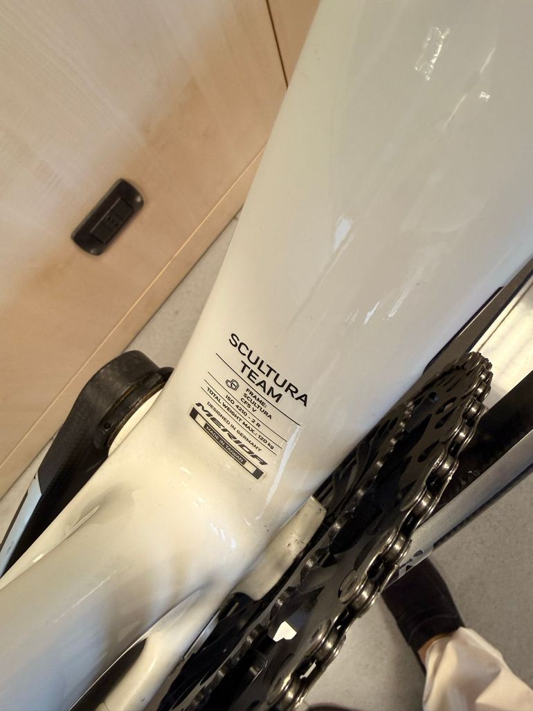 Used Merida SCULTURA TEAM 2024 2024 Road & Gravel, White — image 11 of 22