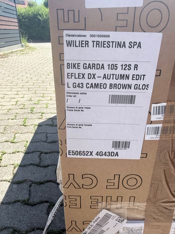 Used Wilier Garda Hybrid SHIMANO 105 R7020 2X12S + MAHLE X30 E-BIKE SYSTEM KIT 2025 2025 Road & Gravel, White — image 3 of 3