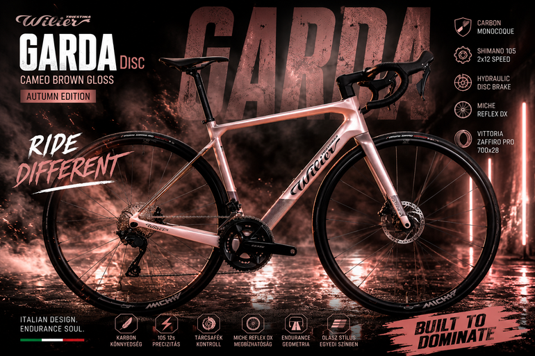Used Wilier Garda Hybrid SHIMANO 105 R7020 2X12S + MAHLE X30 E-BIKE SYSTEM KIT 2025 2025 Road & Gravel, White — image 2 of 3