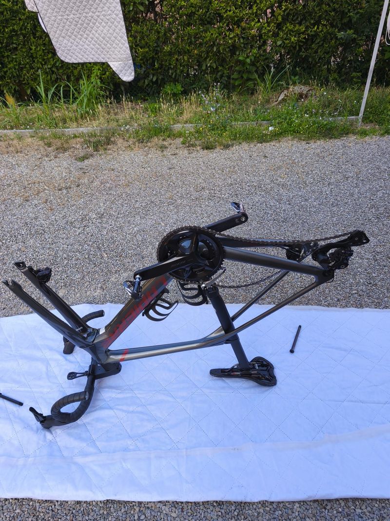 Used Lapierre Aircode DRS 5.0 2025 Completa Shimano 105 Di2 Senza Ruote Frameset 2025 Road & Gravel