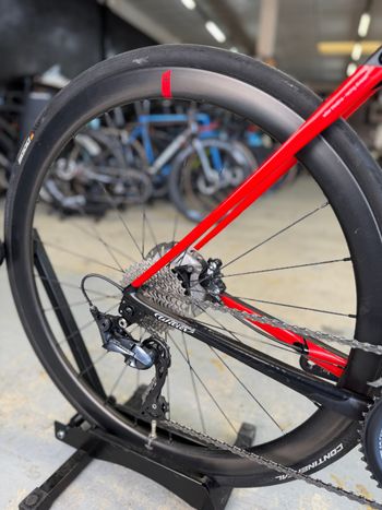 Used Wilier Cento10N0DR Carbon 2021 Road & Gravel, Red — image 7 of 22