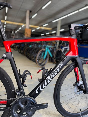 Used Wilier Cento10N0DR Carbon 2021 Road & Gravel, Red — image 9 of 22