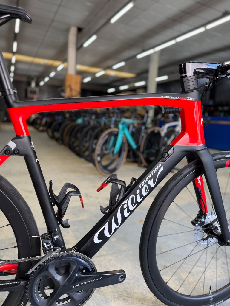 Used Wilier Cento10N0DR Carbon 2021 Road & Gravel, Red — image 9 of 22