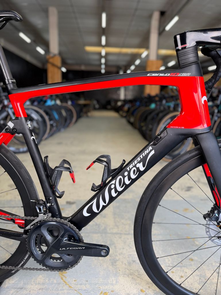 Used Wilier Cento10N0DR Carbon 2021 Road & Gravel, Red — image 10 of 22