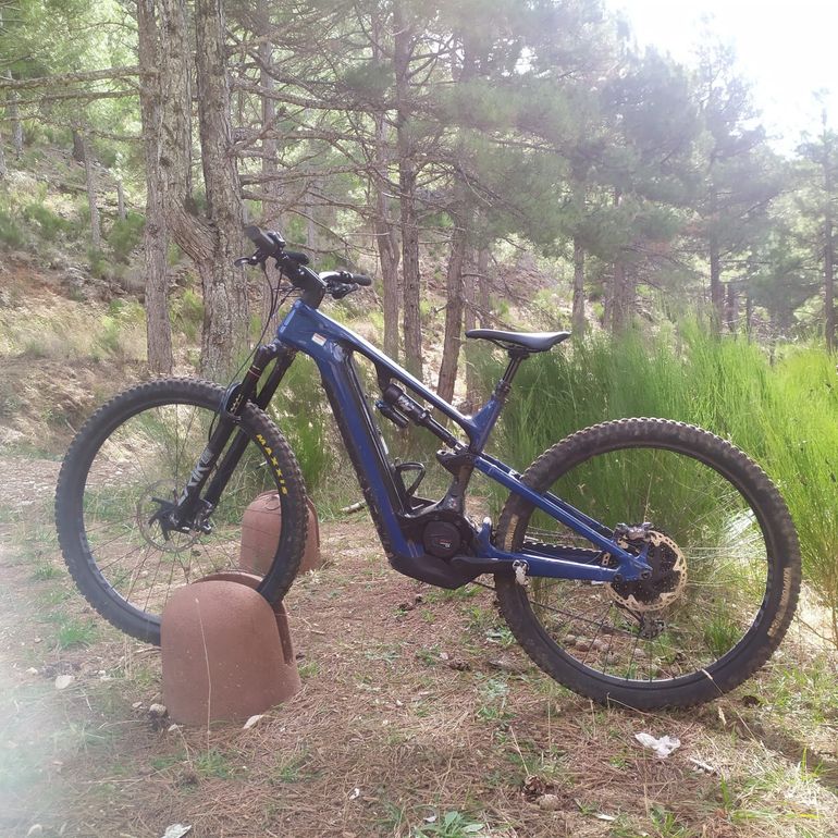 Gebrauchtes Cannondale Moterra Neo Carbon 1 2025 2025 Mountainbike, Blau — Bild 2 von 6