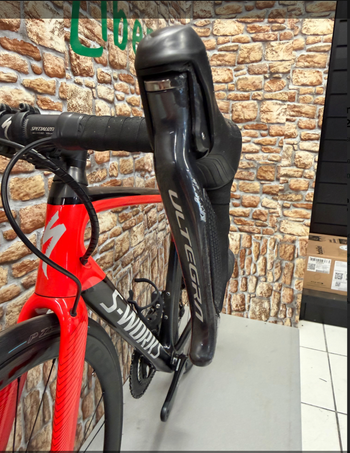 Used Specialized S-Works Tarmac SL6 Disc-Ultegra Di2 2022 2022 Road & Gravel, Red — image 6 of 10