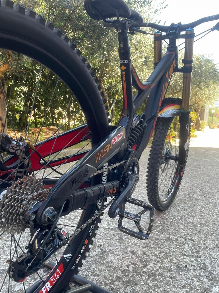 Gebrauchtes Wilson Davinci Custom Shimano GRX 2018 Mountainbike, Rot — Bild 31 von 43