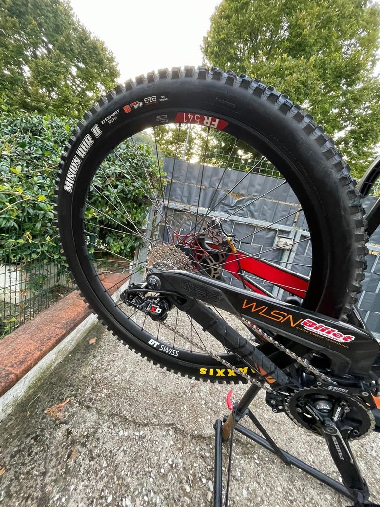 Gebrauchtes Wilson Davinci Custom Shimano GRX 2018 Mountainbike, Rot — Bild 18 von 43