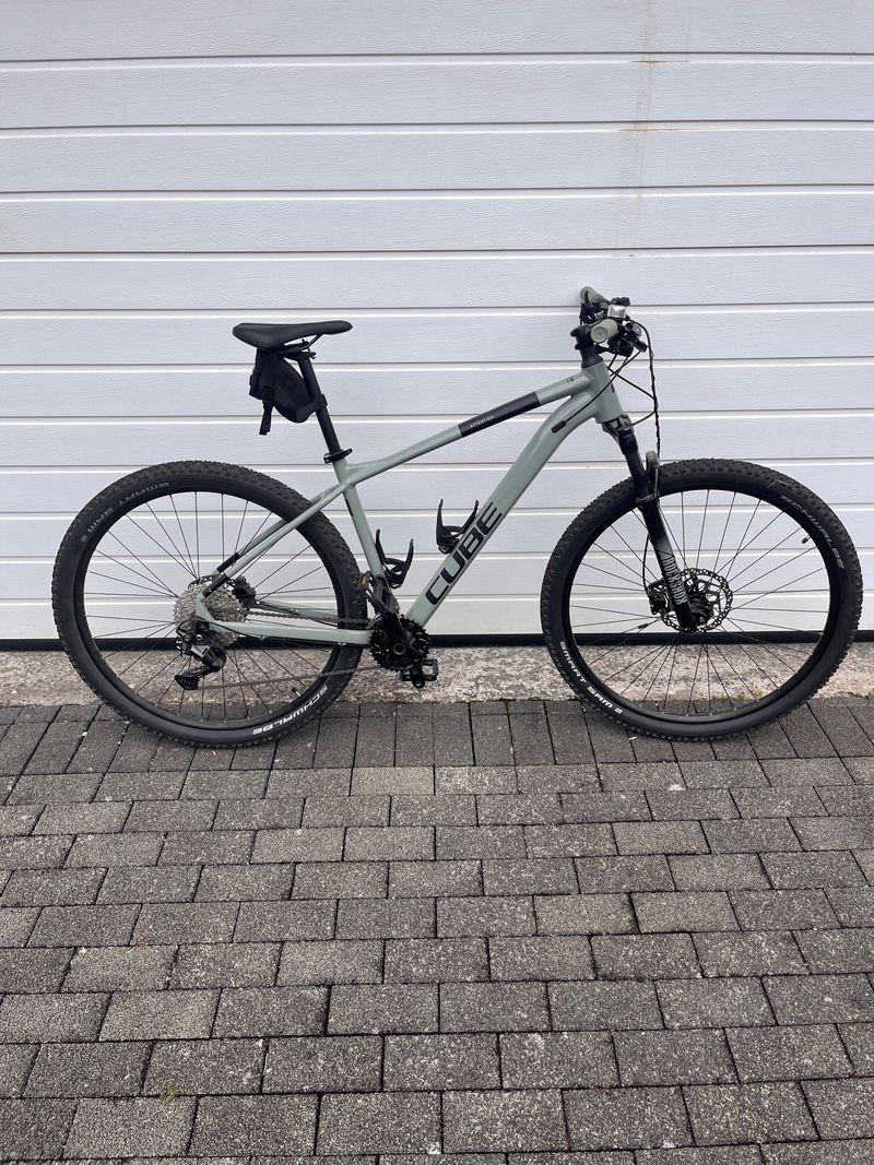 Used CUBE ATTENTION 2024 2024 Mountainbike, Green, 27.5, 29 — image 7 of 8