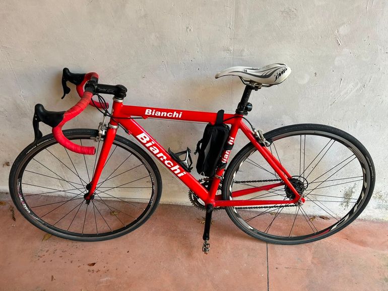 Used Bianchi Custom Other Campagnolo 2000 Road & Gravel, Red — image 1 of 6