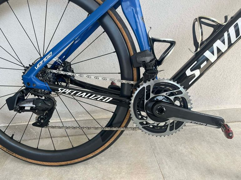 Used Sworks Custom SRAM Force eTap AXS 2022 Road & Gravel, Blue — image 2 of 3