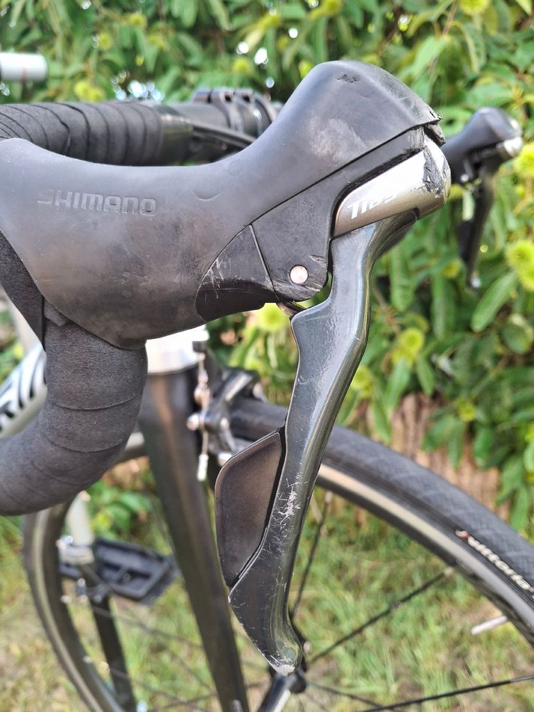 Used Vitoria Custom Shimano Tiagra 2021 Road & Gravel, Light Gray — image 6 of 14