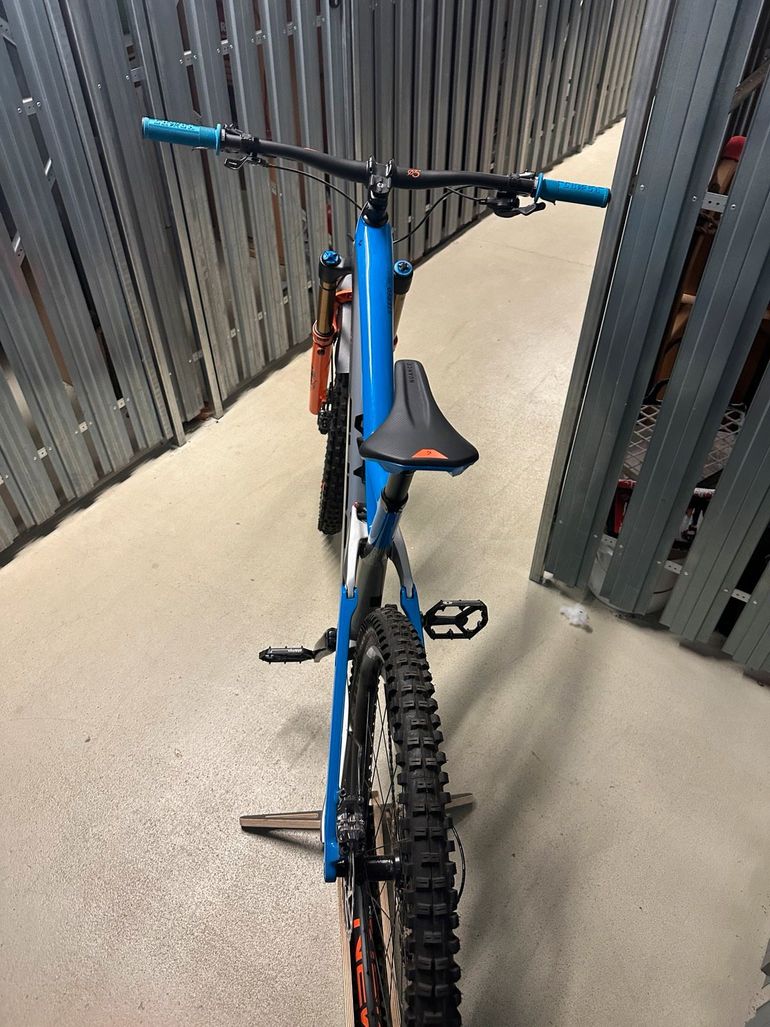 Used CUBE STEREO 150 C:62 SL 29 2021 2021 Mountainbike, Light Gray, 29 — image 5 of 5
