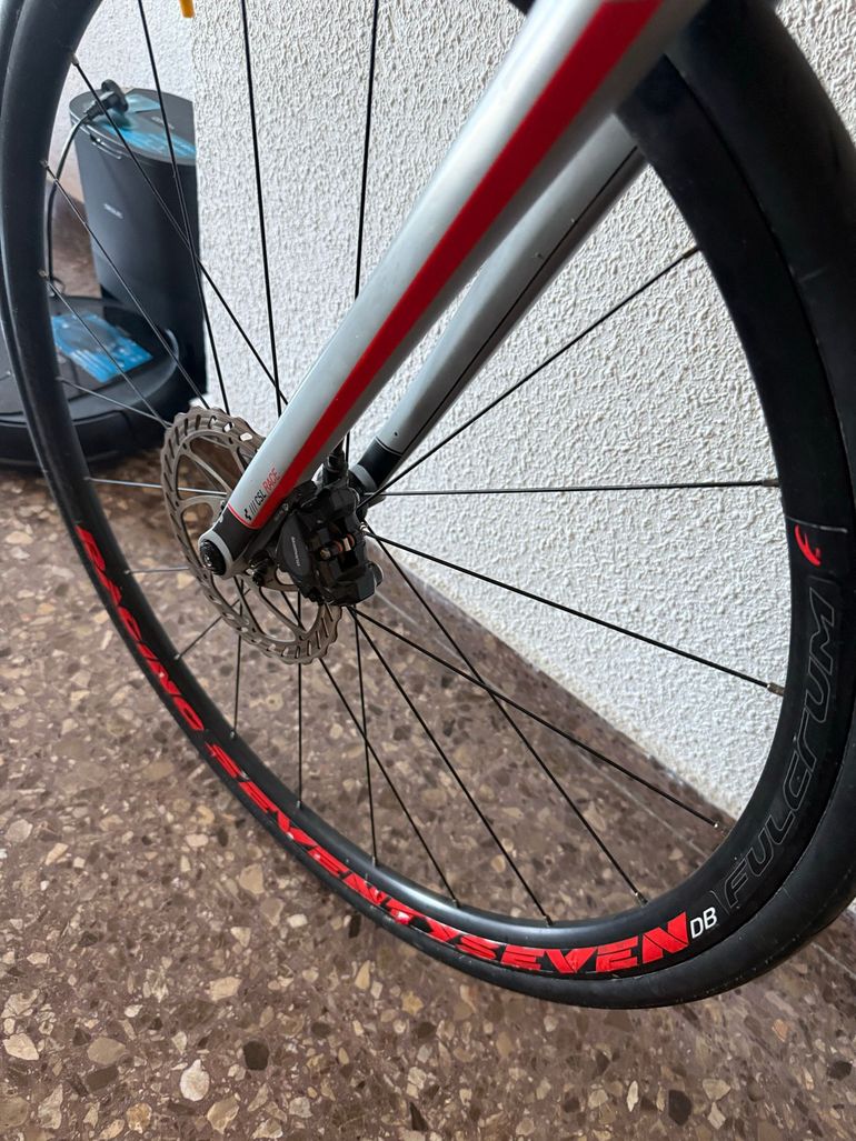 Gebrauchtes CUBE Attain Shimano 105 2016 Road & Gravel, Hellgrau — Bild 7 von 8