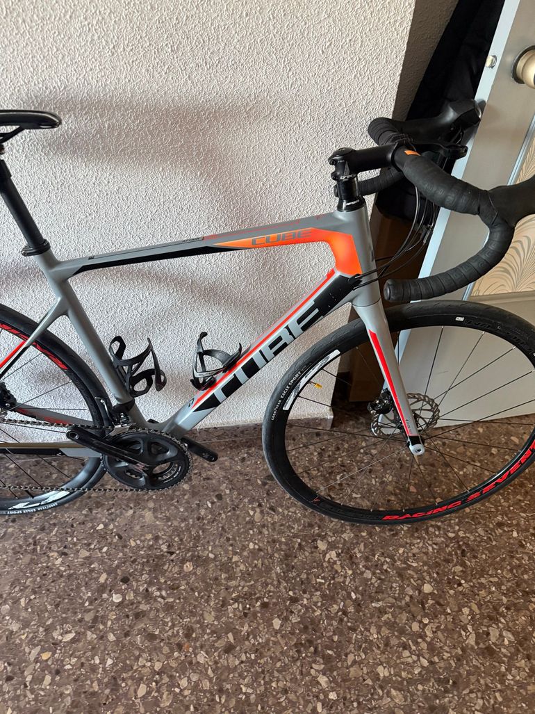 Gebrauchtes CUBE Attain Shimano 105 2016 Road & Gravel, Hellgrau — Bild 3 von 8