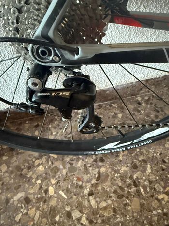 Gebrauchtes CUBE Attain Shimano 105 2016 Road & Gravel, Hellgrau — Bild 8 von 8
