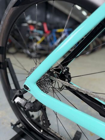 Used Bianchi Aria AXS Carbon 2023 Road & Gravel, Blue — image 10 of 27