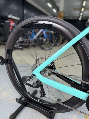Used Bianchi Aria AXS Carbon 2023 Road & Gravel, Blue — image 9 of 27