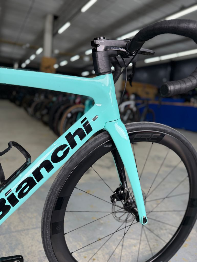 Used Bianchi Aria AXS Carbon 2023 Road & Gravel, Blue — image 7 of 27