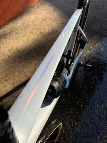 Used CUBE LITENING AIR C:68X SLT 2024 2024 Road & Gravel, White — image 7 of 12