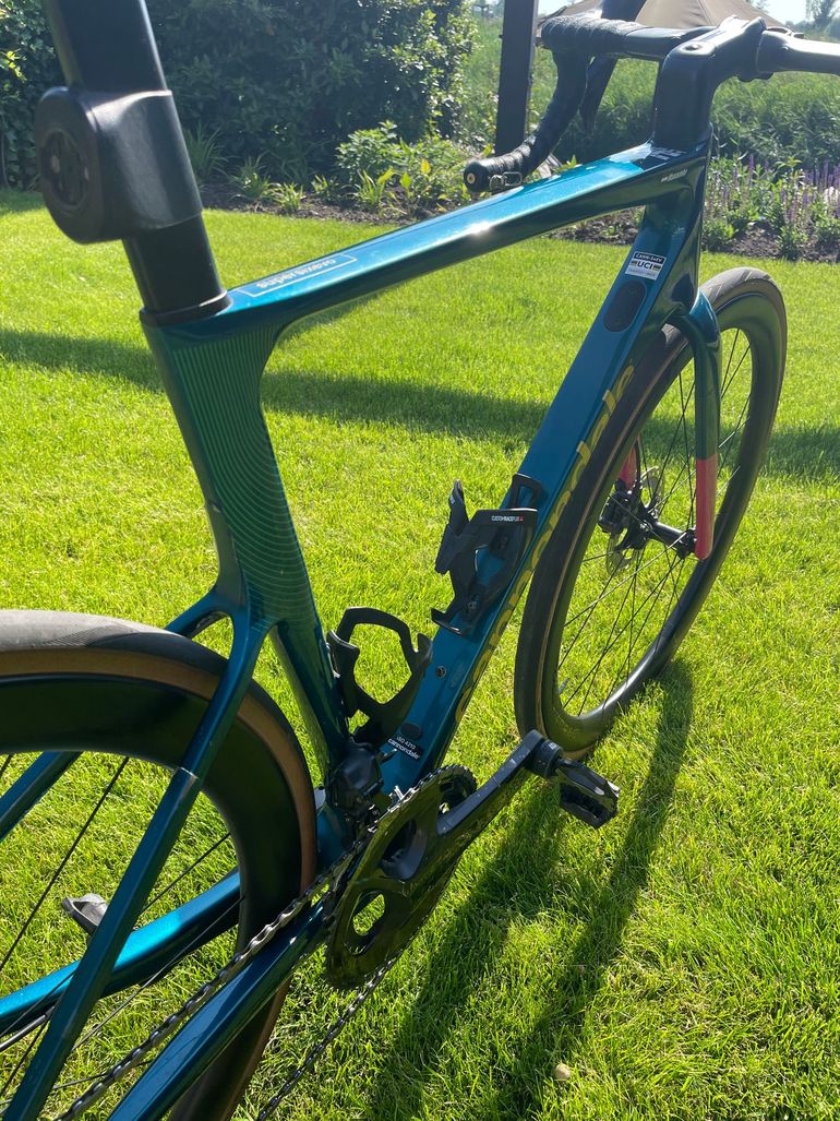 Used Cannondale SuperSix EVO Shimano Ultegra Di2 2023 Road & Gravel, Blue — image 2 of 7
