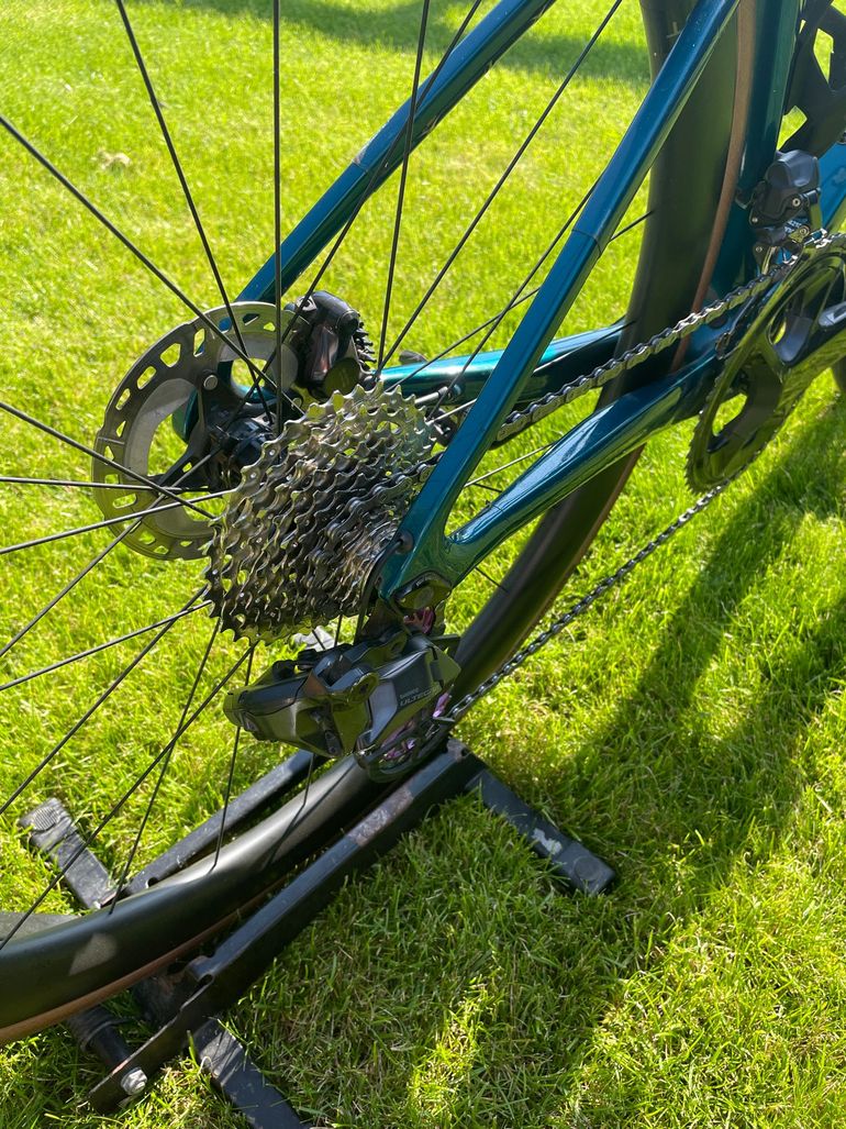 Used Cannondale SuperSix EVO Shimano Ultegra Di2 2023 Road & Gravel, Blue — image 3 of 7