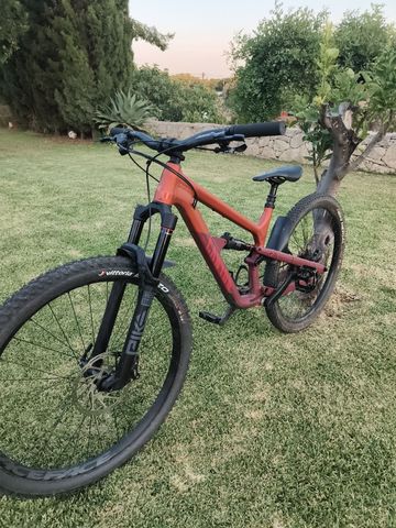 Used Canyon Spectral Shimano Deore 2022 Mountainbike, Orange — image 4 of 7